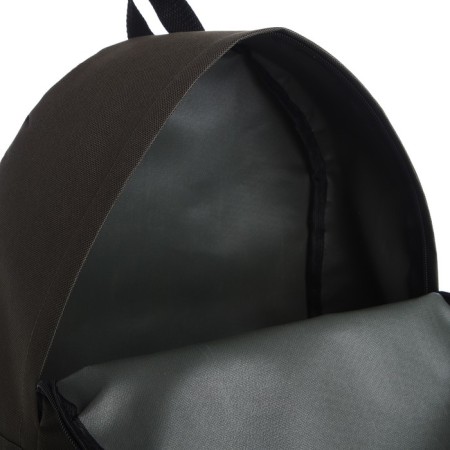 Sports backpack from textiles on lightning, Textura, 20 liters, khaki color/blue-3