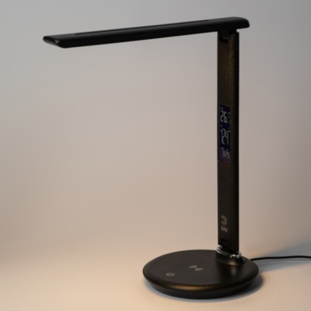 LED desktop lamp, black color-8
