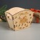 New Year's Basket-Shkatulk "Gifts" 18x12x15 cm