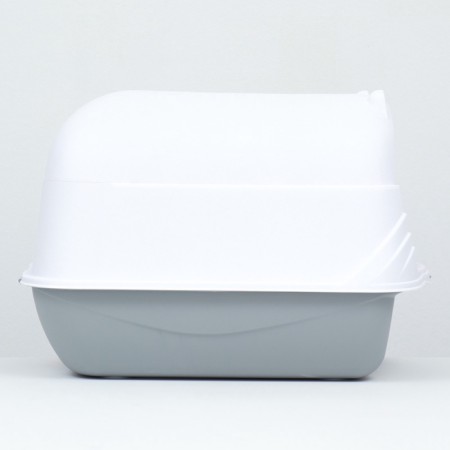 Domik toilet 35 x 50 x 35 cm, white-gray-7