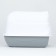 Domik toilet 35 x 50 x 35 cm, white-gray