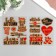 Sticker Traffic jam "Relations" mix 18.5x12 cm