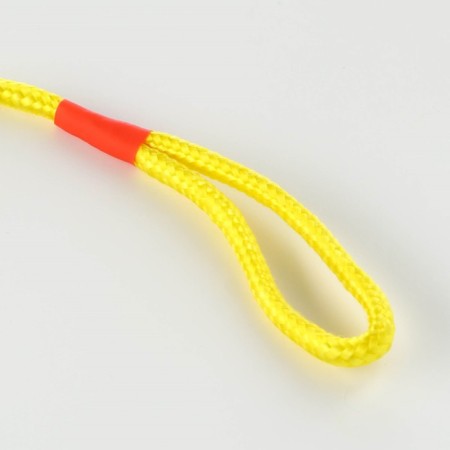 Toy ball on a rope, 6 cm, light green-2