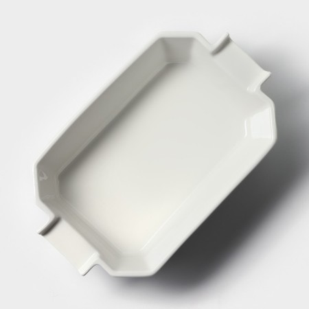 Bellatenero heat -resistant baking form, 1000 ml, 25.6 × 14.9 × 6.2 cm, white color-7