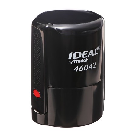 Equipment for round printing automatic Trodat Ideal 46042, diameter 42 mm, with a lid, black body-7