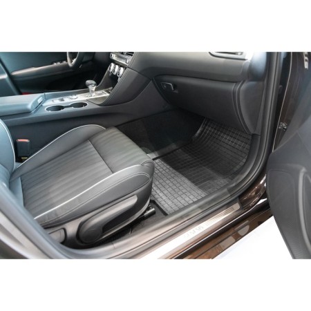 Rubber rugs ’grid’ for Kia Rio III, 2011-2017-2