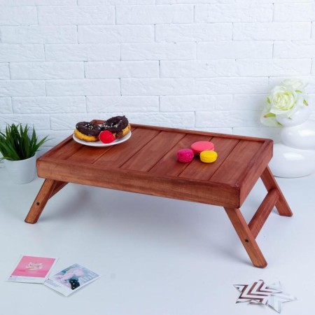 Folding breakfast table, 50 × 30cm, sea