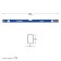 Magnetic bison level Prov-M Master 34589-100_z01, reinforced profile, 1000 mm