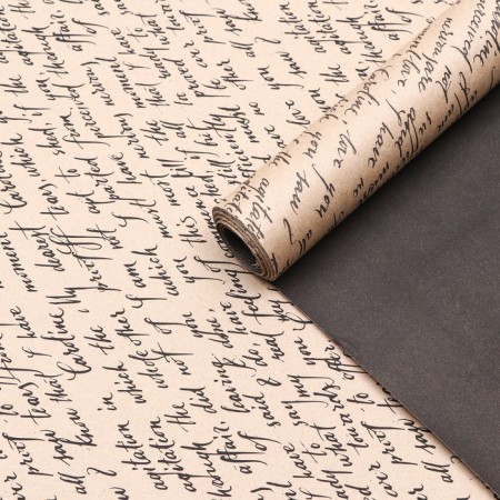 Paper packaging craft, black-chipping, 0.67 x 10 m-1