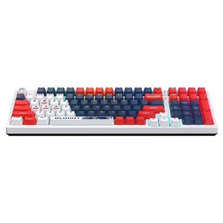 Keyboard A4Tech Bloody S98 Sports Navy Blms Plus Mechanical Blue/White USB For Gamer L 107042-6