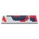 Keyboard A4Tech Bloody S98 Sports Navy Blms Plus Mechanical Blue/White USB For Gamer L 107042
