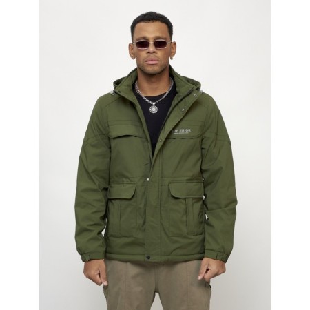 Sports male jacket, size 50, khaki color
