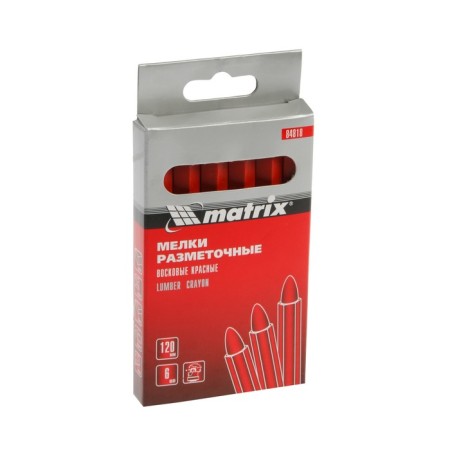 Sensor shallows Matrix, 120 mm, wax, red, in packaging 6pcs.-1