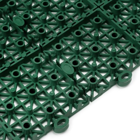 Modular coating, 30 × 30 × 1.5 cm, plastic, green, 1 pc.-4