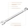 The key combined key Kraftool 27079-09, CR-V, chrome, 9 mm