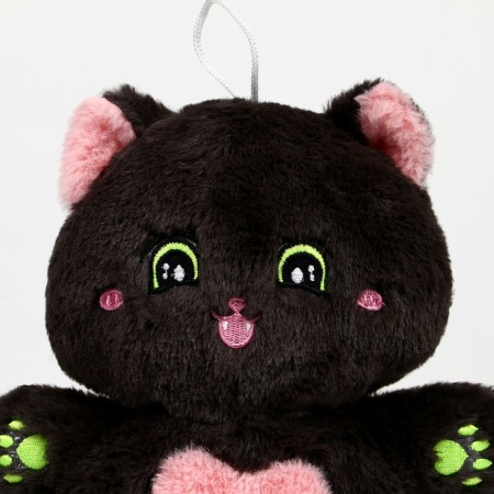 Soft toy "cat", 24 cm, black color-4
