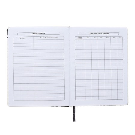 Diary 1-11 Grade "Hyipa duck", artificial leather, selective varnish, 48 sheets-5