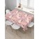 Tables on the table "Flower picture", rectangular, Saten, size 120x145 cm