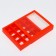 Box for sweets, 16 pcs, red, 17.7 x 17.7 x 3.8 cm