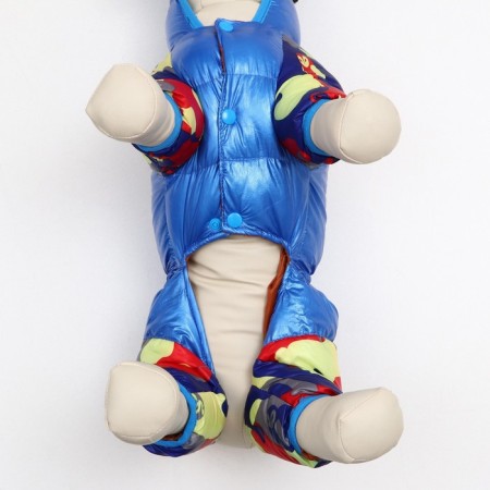 Assumes "Wave" with a weight, size 8 (ds 19 cm, og 30, og 22 cm), blue-5