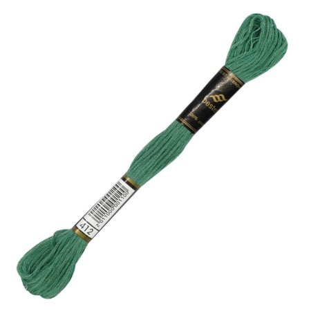 Bestex muline threads (412), 24 pcs. packaged