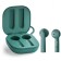 Headphones 1more Omthing Airfree Pods EO005, inserts, noise reduction, 400 mAh, green