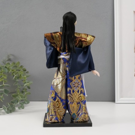 Collector doll "Samurai with a sword" 30x12.5x12.5 cm-3