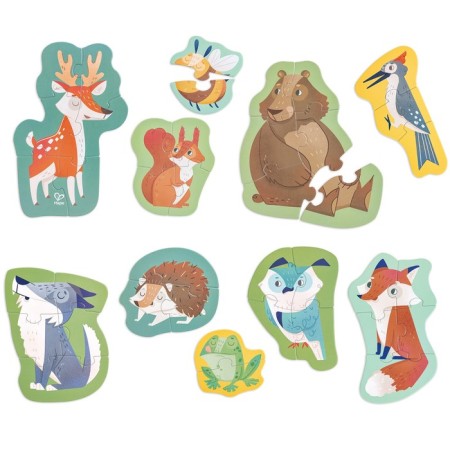 Puzzle for children Hape "Forest animals"
