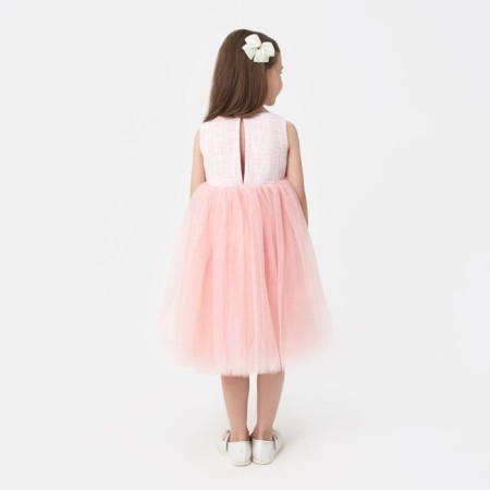 Платье для девочки MINAKU: PartyDress цвет розовый, рост 110-5