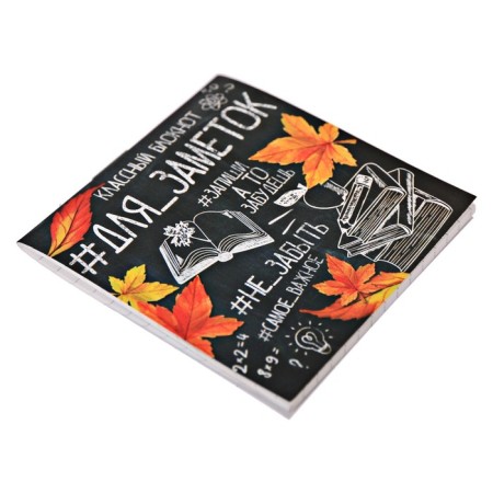 Notepad 10x10, 16 sheets "For notes School"-1