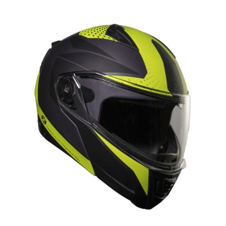 Snowmobile helmet Zox Condor Parkway, glass with electric heating, matte, size L, yellow, black-2