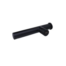 Bronze de Luxe Avantgarde 2021H sink mixer, 220 mm pour, brass, black