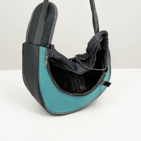 Sliding bag "Slide" for animals, 37 x 20 cm, blue-5