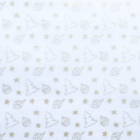 New Year. Paper Pacific, New Year's packaging "Christmas trees", 50 x 66 cm.-2