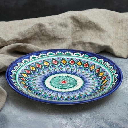 Plate flat Rishtan ceramics 25cm mix