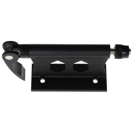 Fastening a bicycle for storage and transportation, aluminum, black color
