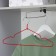 Hanger - clothes for clothes, 40 × 20 × 0.3 cm, red color