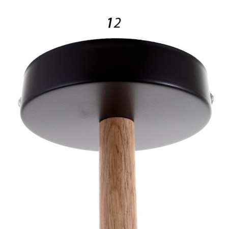 Chandelier 1057/3bk E27 60W black 70x70x55 cm Bayerlux-5