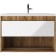 Domino IGAN TOMNO under the Mario 80 sink, oak van, suspended, with 1 upper box