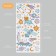 Interior color sticker "Cat in space" 30x60 cm