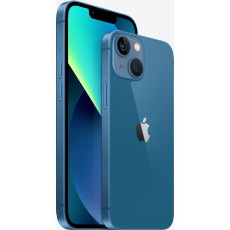 Smartphone Apple A2482 iPhone 13 256GB 4GB Blue Monoblock 3G 1SIM 6.1 "1170x2532 iOS 17 12MPIX 802.-2