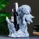 Standing for the bottle "Hunting" Antik, 45x25x35cm