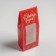 Folding box "Best Wishes", 6 x 14.5 x 3.5 cm, New Year