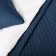 Kaspian set: cover 160 x 220 cm, pillowcases 40 x 40 cm - 2 pcs, blue