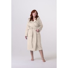 Women's robe, size 46, ghee color