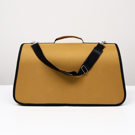 Bag - Animal carrying "Smile", brown, size L, 53 x 21 x 29 cm, brown-3