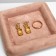 Star for jewelry universal without plush inserts, Flok, 12 × 12 × 1.8 cm, pink color