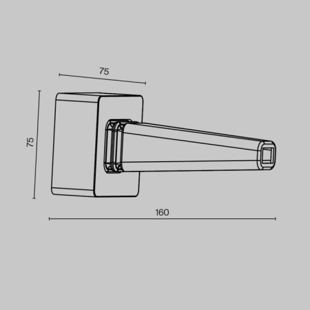 Components for the track system Technical tra160bc-b-3