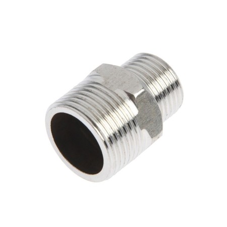 Nipple of transition zein English, 1/2 "x 3/4", external thread, stainless steel-1