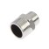 Nipple of transition zein English, 1/2 "x 3/4", external thread, stainless steel